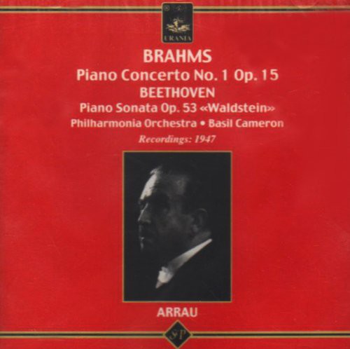 Brahms / Beethoven / Arrau / Cameron - Piano Cto 1 Op 15 - Music CD