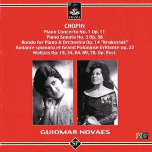Chopin / Novaes - Piano Cto / Piano Sonata - Music CD