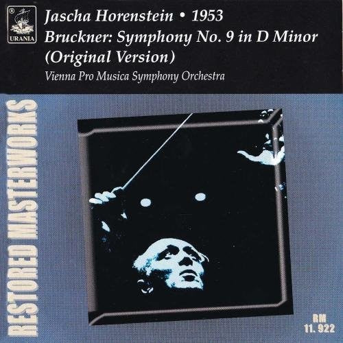 the album cover for Bruckner / Pro Musica Sym Orch / Horenstein - Sym 9 in D minor