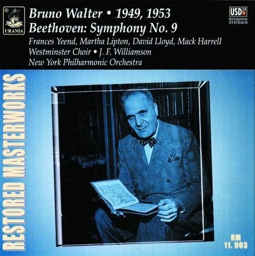 Beethoven / Yeend / Lipton / Harrell / Walter - Symphony 9 - Music CD