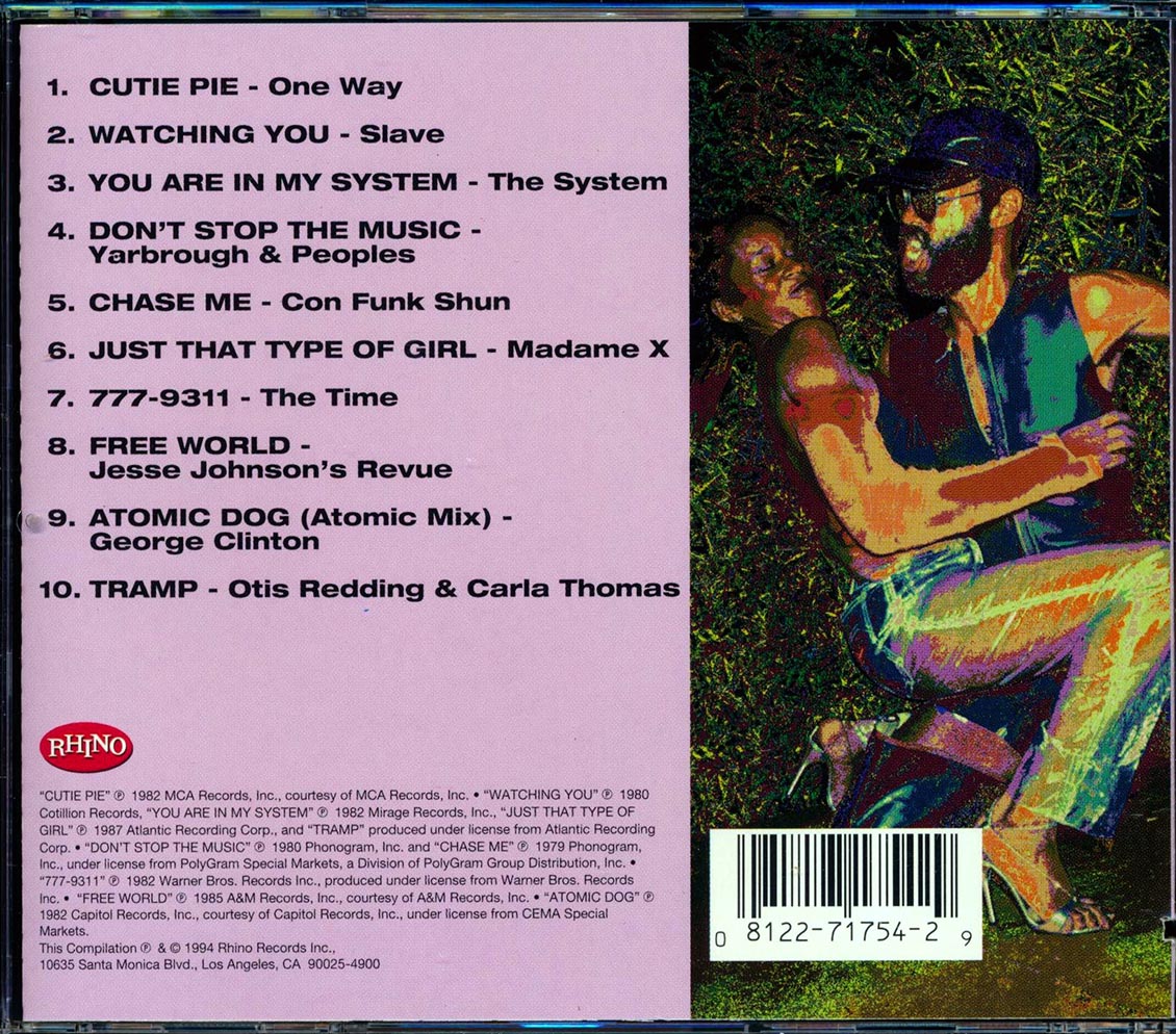 George Clinton, One Way, Slave, The System, Etc. - Phat Trax: The Best Of Old School Volume 3 (marked/ltd stock) Music CD