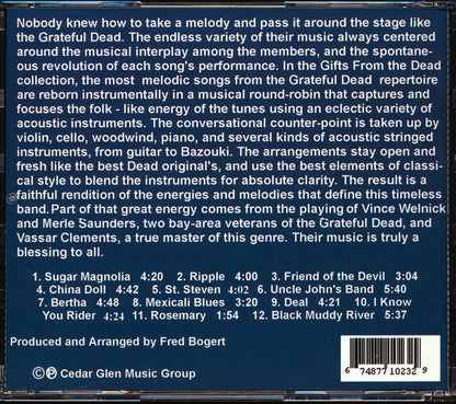 Various Gifts From The Dead Grateful Dead Tribute Music CD