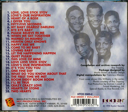 Otis Williams & The Charms - Rockin': The Original Rockin' And Chart Masters Music CD