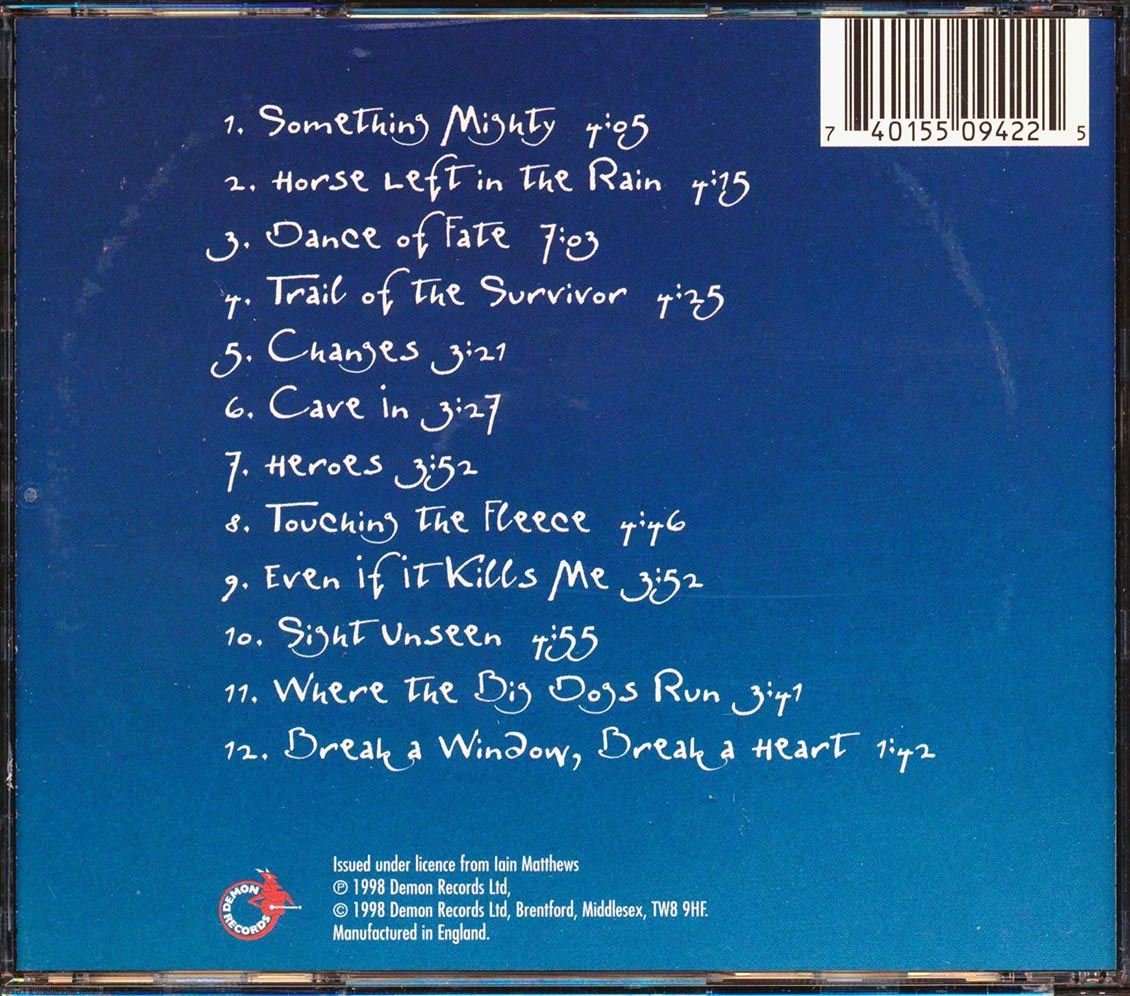 Iain Matthews - Excerpts From Swine Lake Music CD