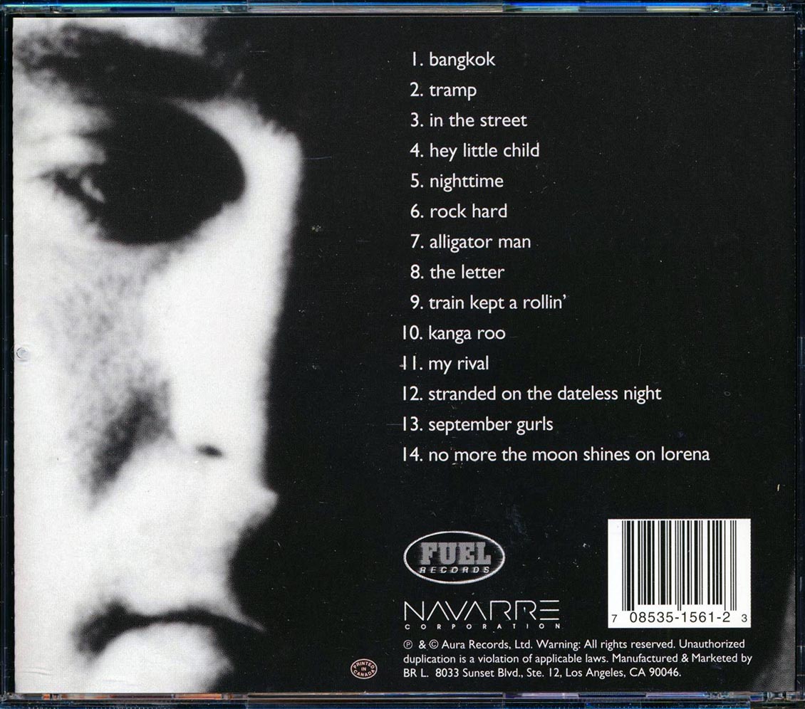 Alex Chilton - Live In London Music CD