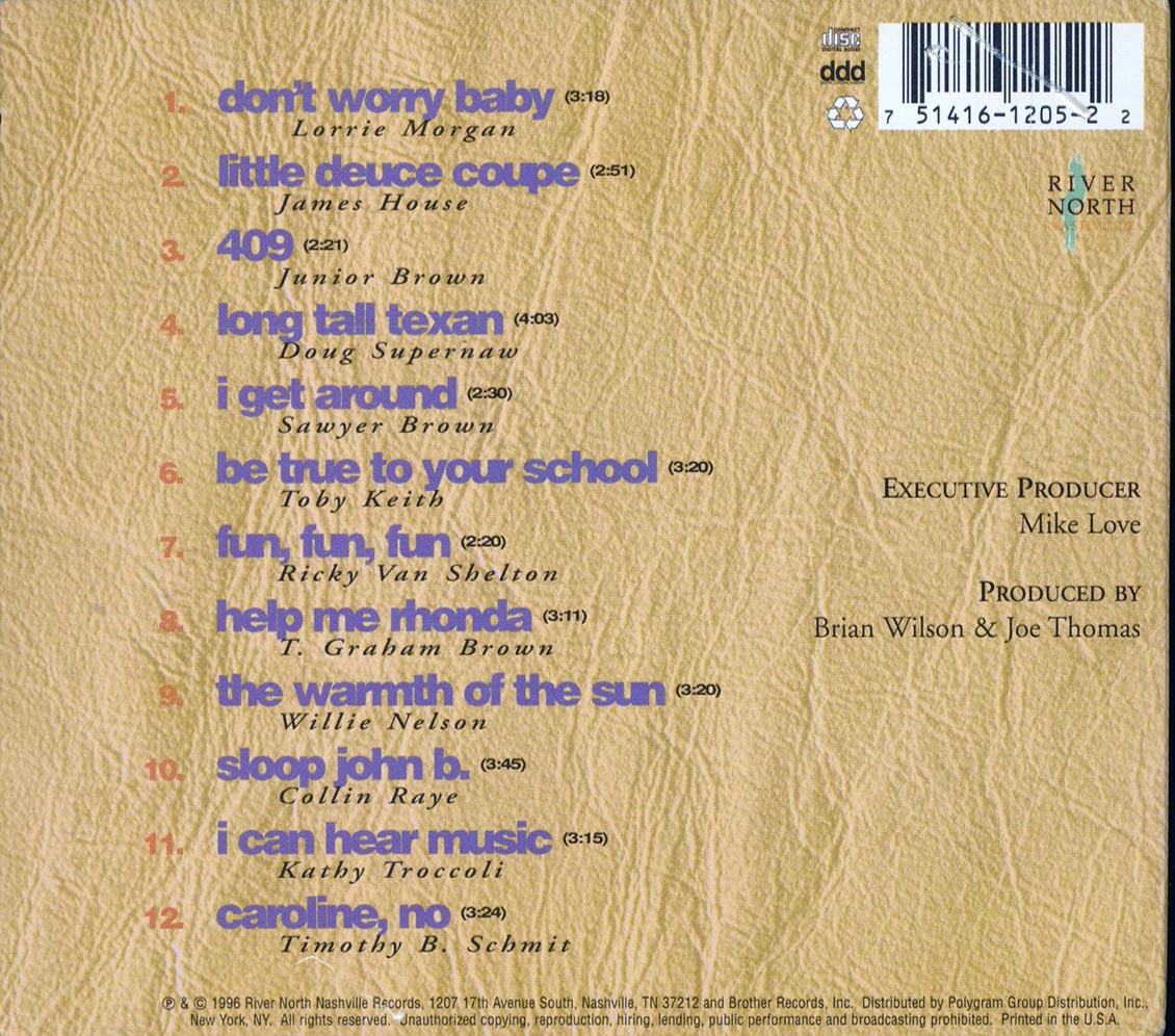 The Beach Boys - Stars And Stripes Volume 1 Music CD