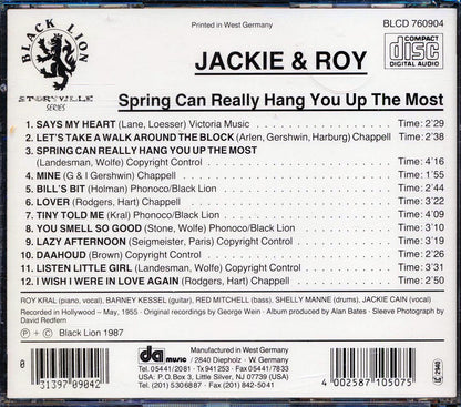 Jackie & Roy - Spring Can Really Hang You Up The Most Music CD
