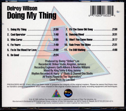 Delroy Wilson - Doing My Thing (marked/ltd stock) Music CD