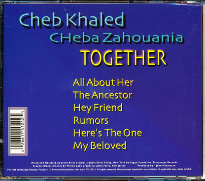Cheb Khaled & Cheba Zahouania - Together Music CD