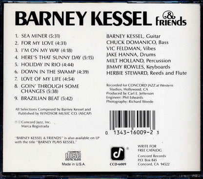 Barney Kessel & Friends - Barney Kessel & Friends Music CD