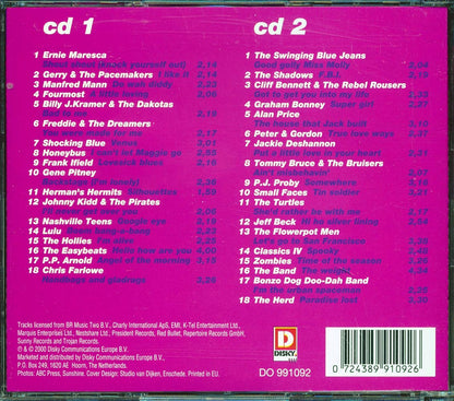 Jeff Beck, The Zombies, PJ Proby, The Hollies, Lulu, Etc. - Greatest Hits Of The 60's (36 tracks) (2xCD) Music CD