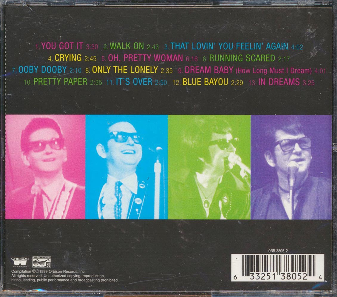 Roy Orbison - The Anthology Music CD