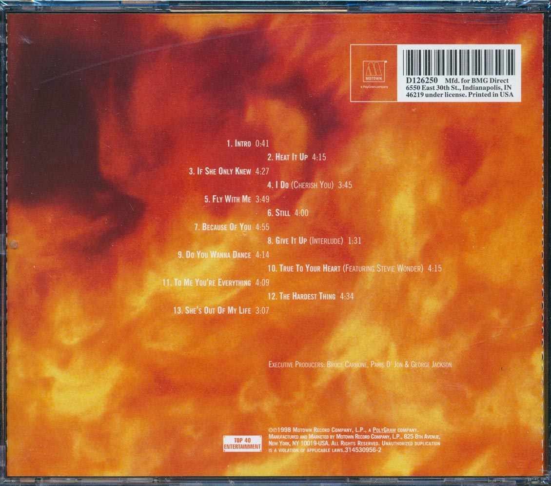 98 Degrees And Rising Music CD
