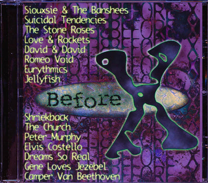 Eurythmics, The Stone Roses, Elvis Costello, Etc. - Before X Music CD