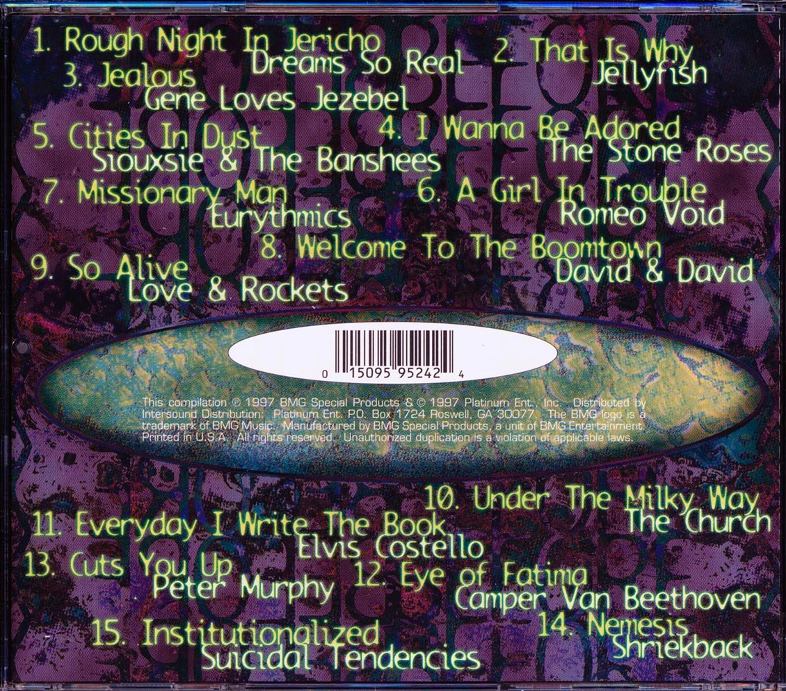 Eurythmics, The Stone Roses, Elvis Costello, Etc. - Before X Music CD