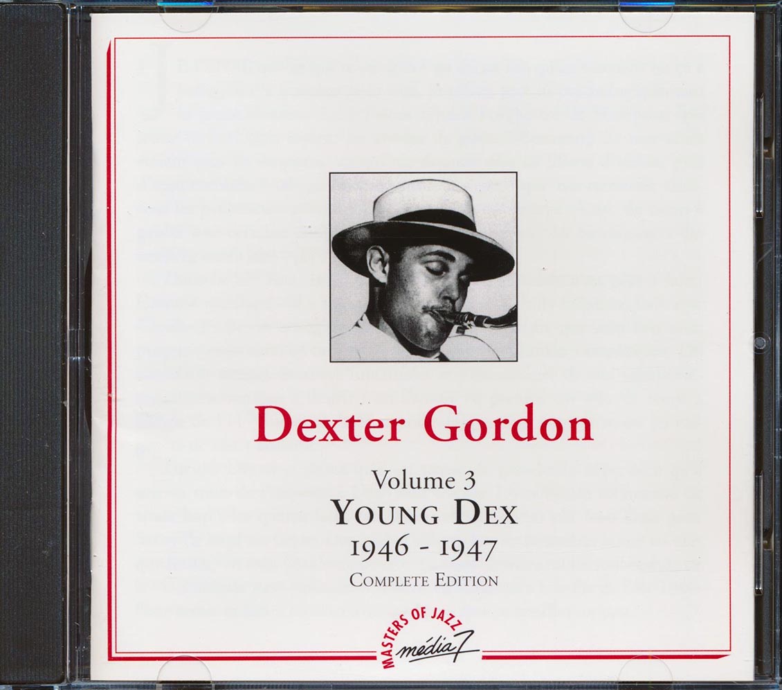 Dexter Gordon - Young Dex: Volume 3 1946-1947 Music CD