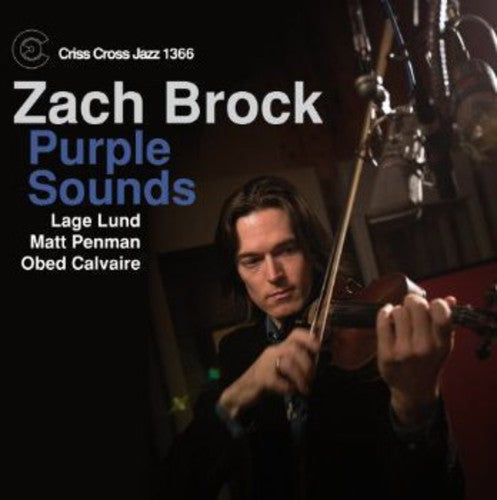 the album cover for Zach Brock Quartet - Purple Sounds