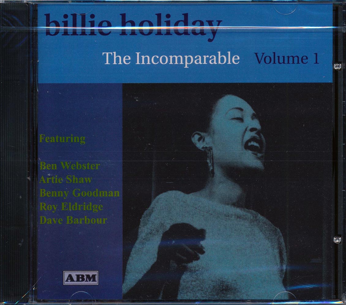 Billie Holiday - The Incomparable: Volume 1 (20 tracks) Music CD