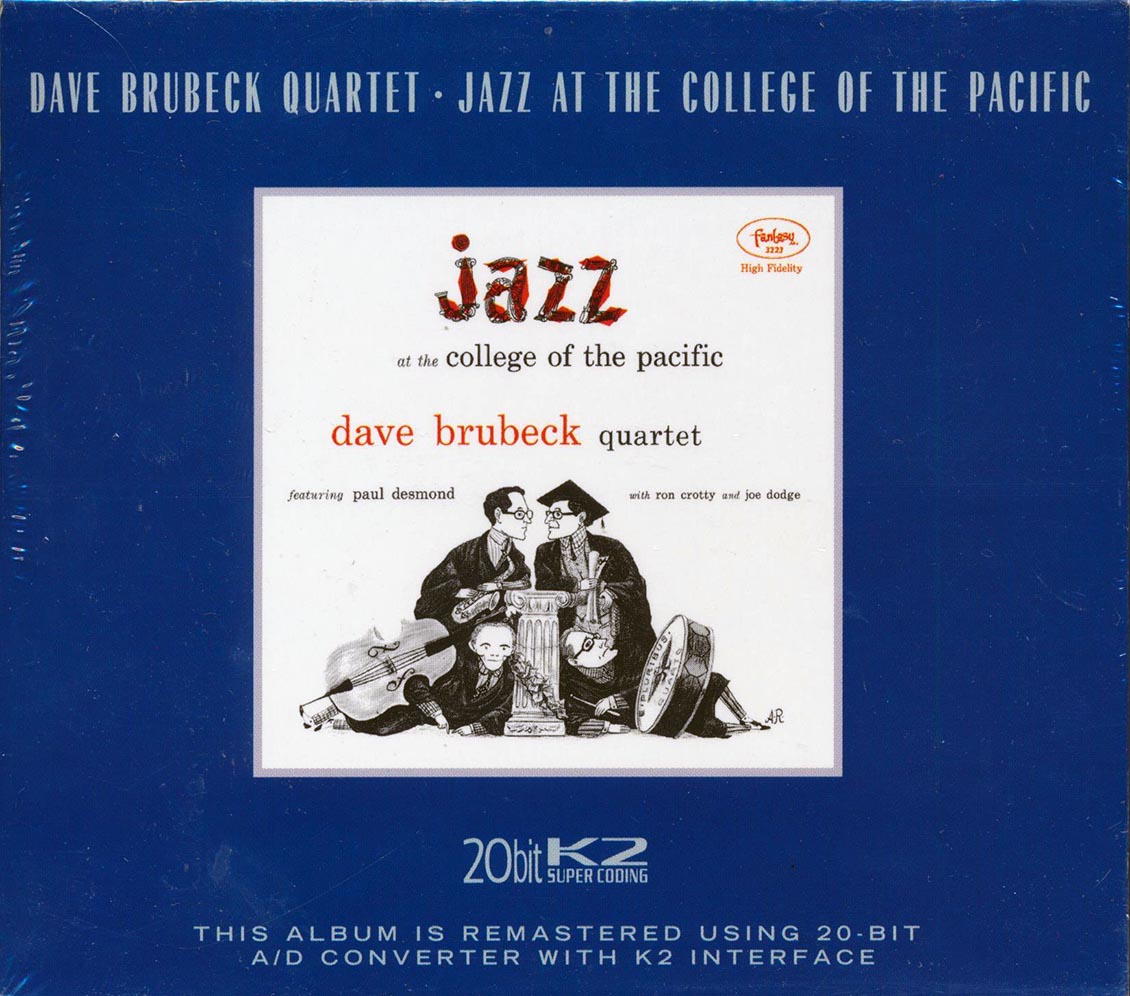 Dave Brubeck Quartet - Jazz At The College Of The Pacific Music CD