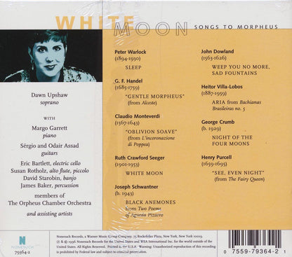 Dawn Upshaw - White Moon: Songs To Morpheus Music CD