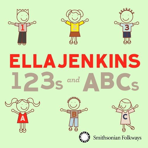 the album cover for Ella Jenkins - 123S & Abcs