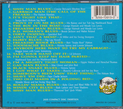 Various Sissy Man Blues Music CD