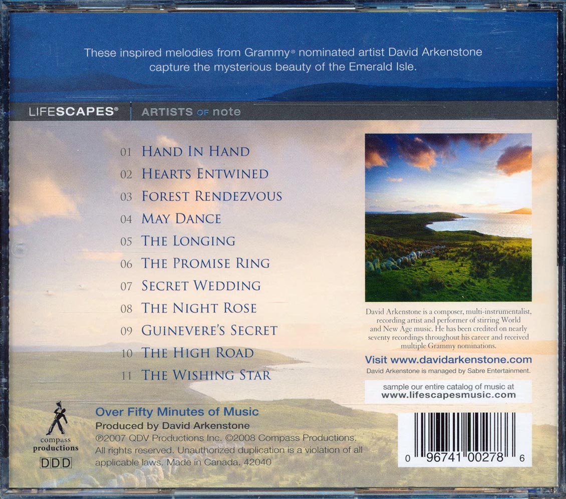 David Arkenstone - Celtic Romance Music CD