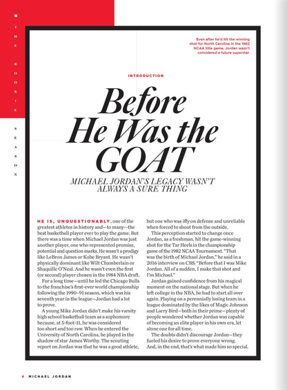 Michael Jordan - The Rookie Season: High School Setbacks & North Carolina Triumphs To The Chicago Bulls, How A Game-Winning Shot Sparked A Legendary Career & Overcoming Doubts To Become The GOAT!