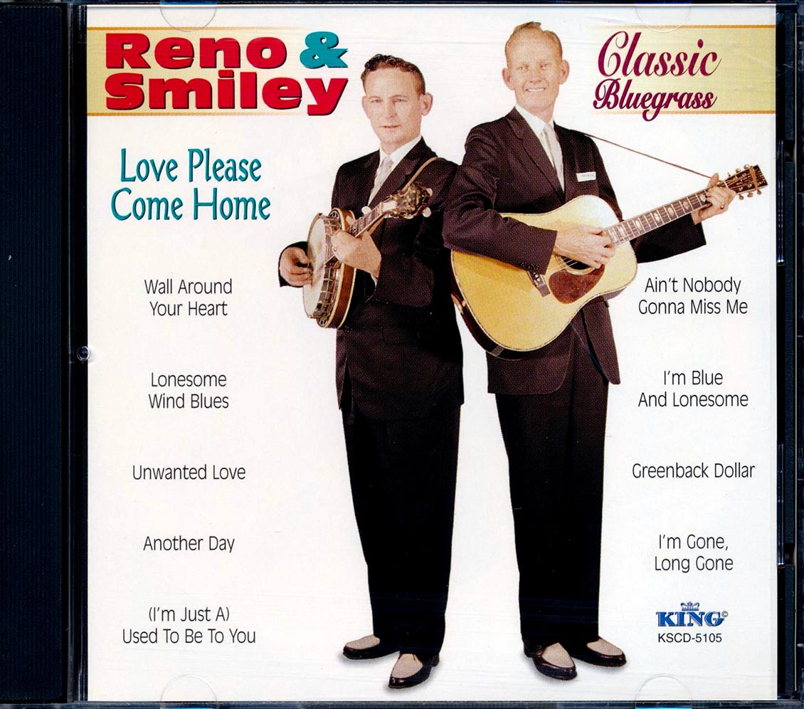 Don Reno & Red Smiley - Classic Bluegrass Music CD
