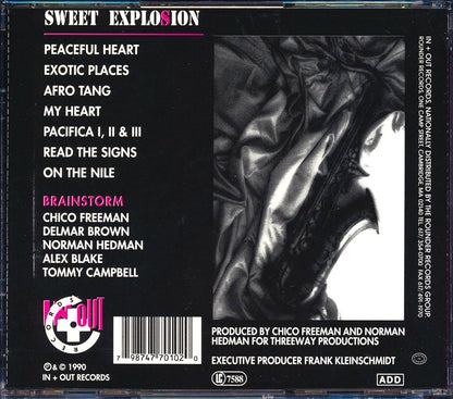 Chico Freeman, Brainstorm - Sweet Explosion Music CD