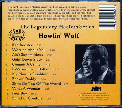 Howlin' Wolf - The Legendary Masters Series: The Blues Music CD