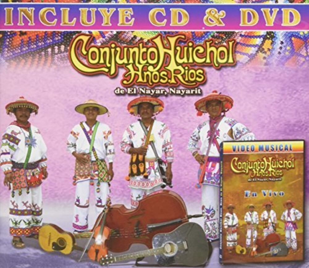 the album cover for Conjunto Huichol / Hermanos Rios De El Nayar - El Baile Del Pescado