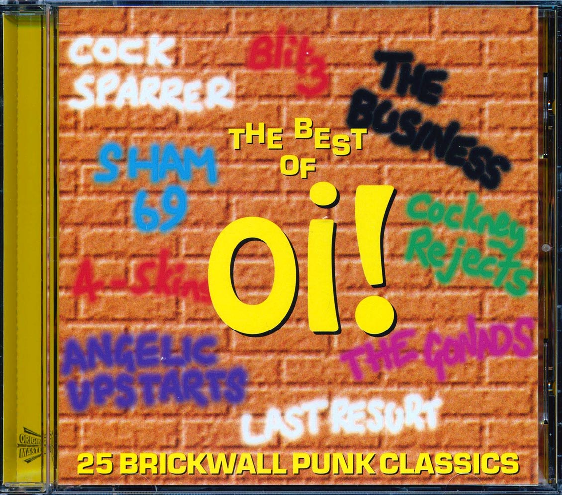 Sham 69, The Business, Blitz, Red Alert, Angelic Upstarts, Etc. - The Best Of Oi!: 25 Brickwall Punk Classics Music CD