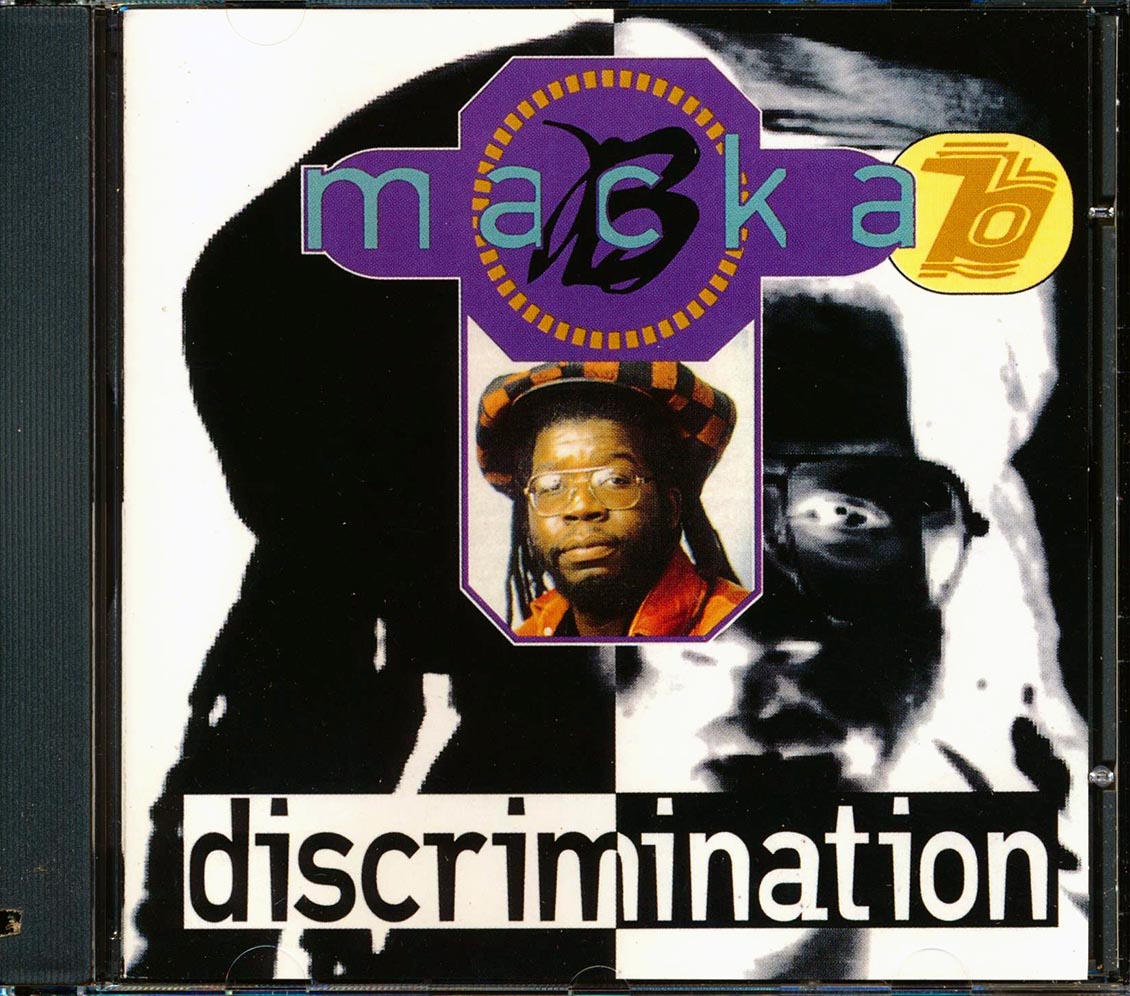 Macka B - Discrimination (marked/ltd stock) Music CD