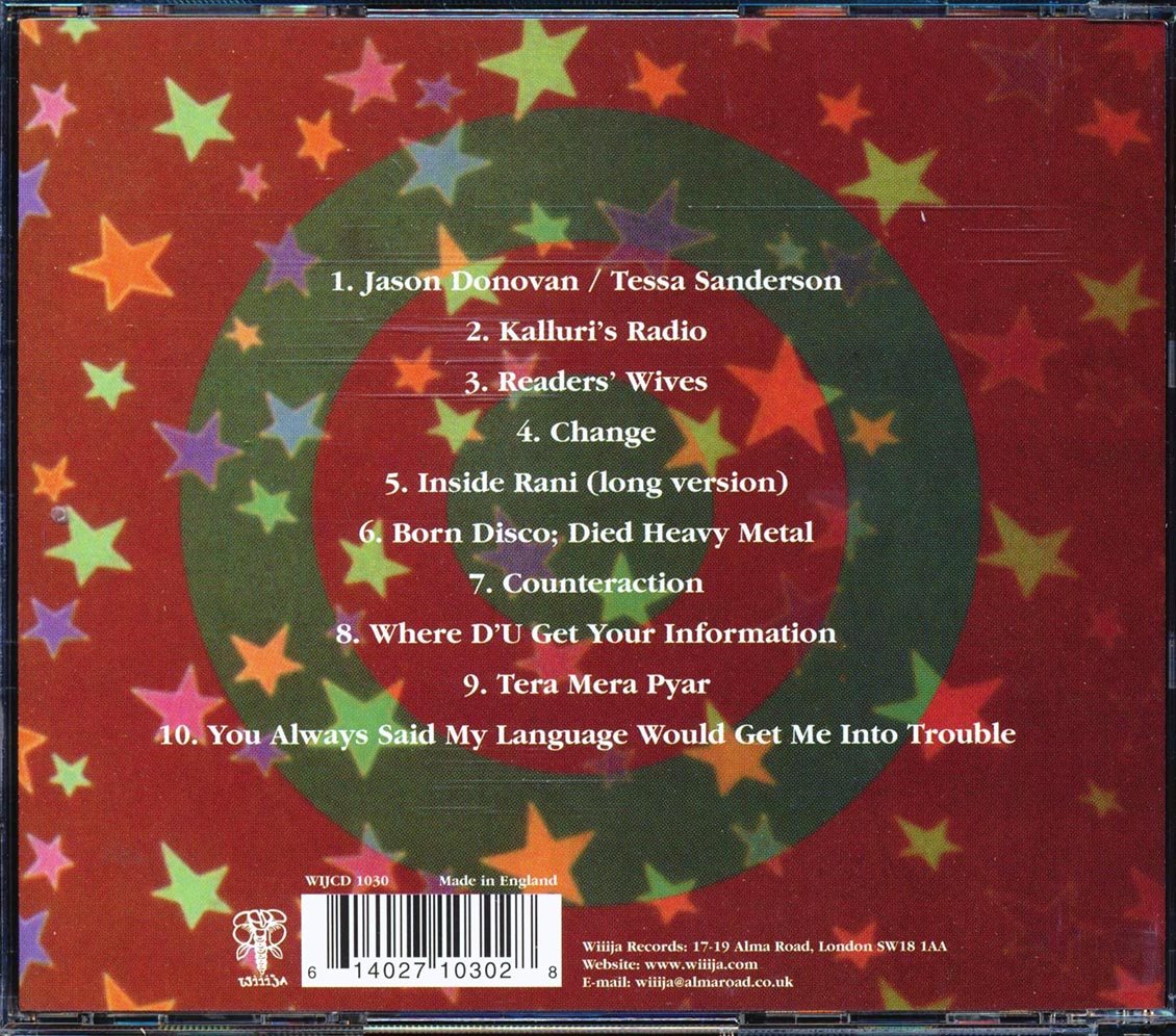 Cornershop - Hold On It Hurts Music CD