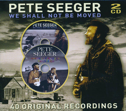 Pete Seeger - We Shall Not Be Moved (40 tracks) (2xCD) Music CD