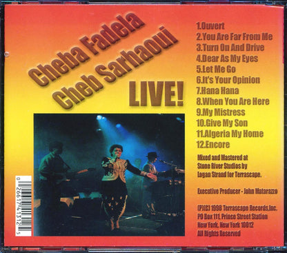 Cheba Fadela - Live! Music CD
