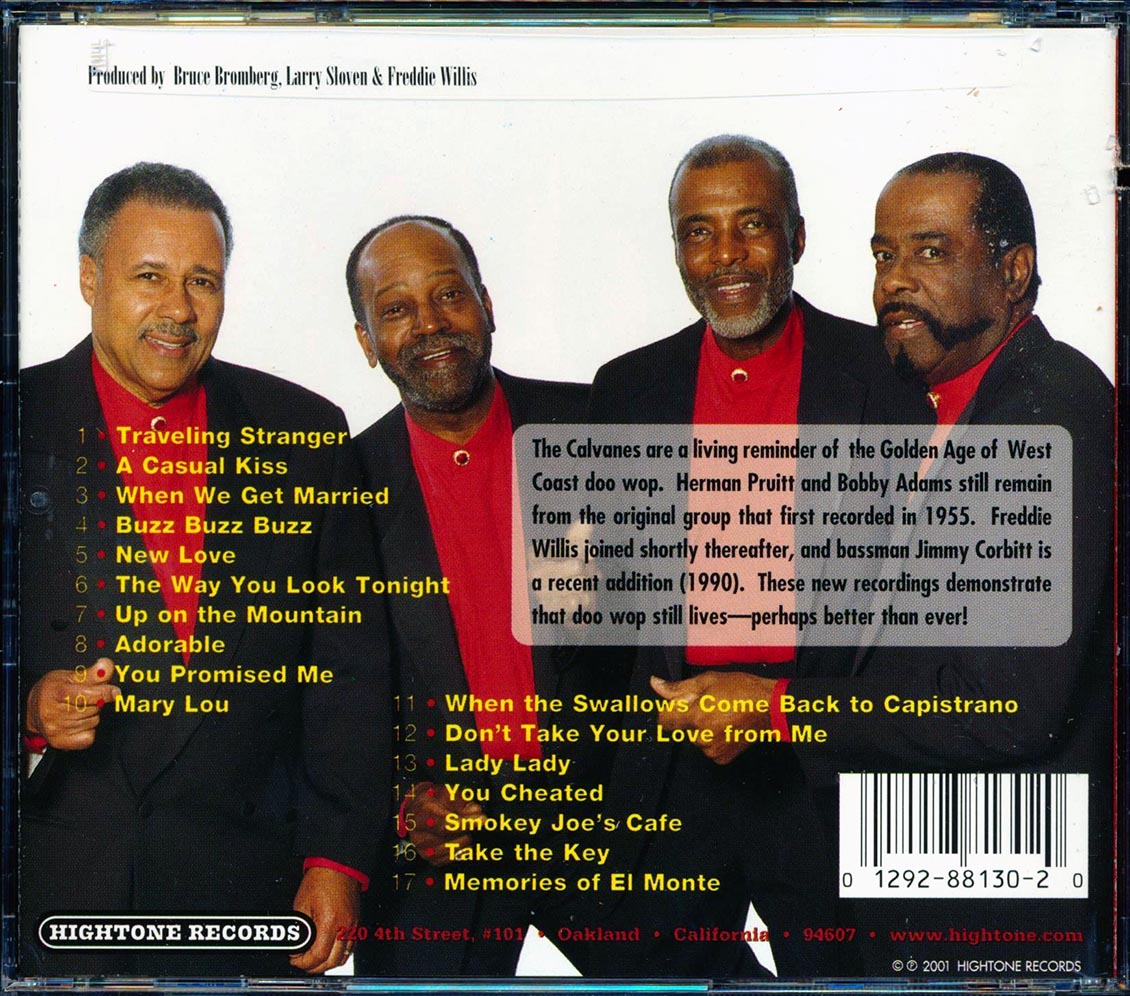 The Calvanes - In Harmony (marked/ltd stock) Music CD