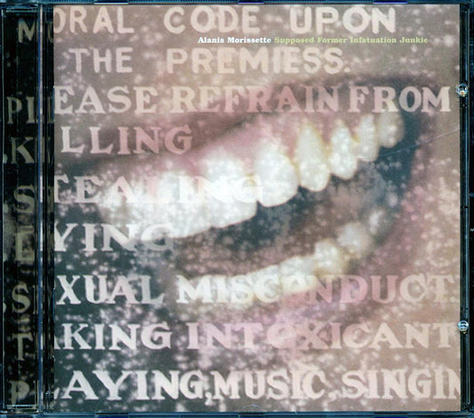 Alanis Morissette Supposed Former Infatuation Junkie Music CD