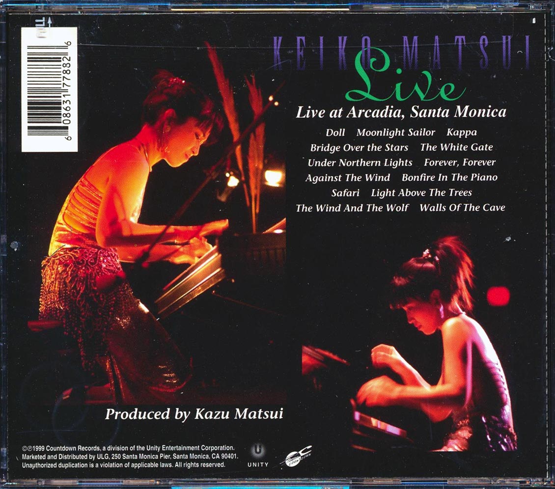 Keiko Matsui - Live Music CD