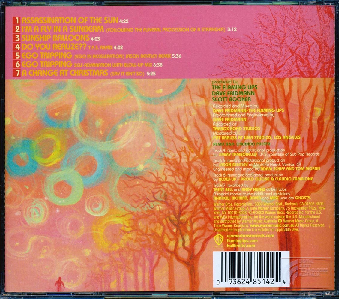 The Flaming Lips - Ego Tripping At The Gates Of Hell Music CD