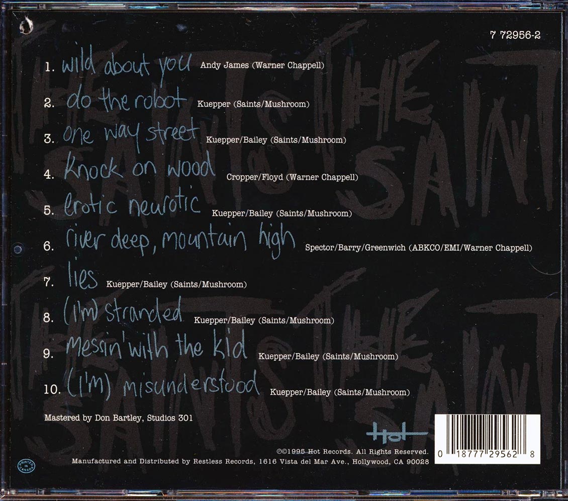 The Saints - The Most Primitive Band In The World: Live From The Twilight Zone, Brisbane 1974 (marked/ltd stock) Music CD
