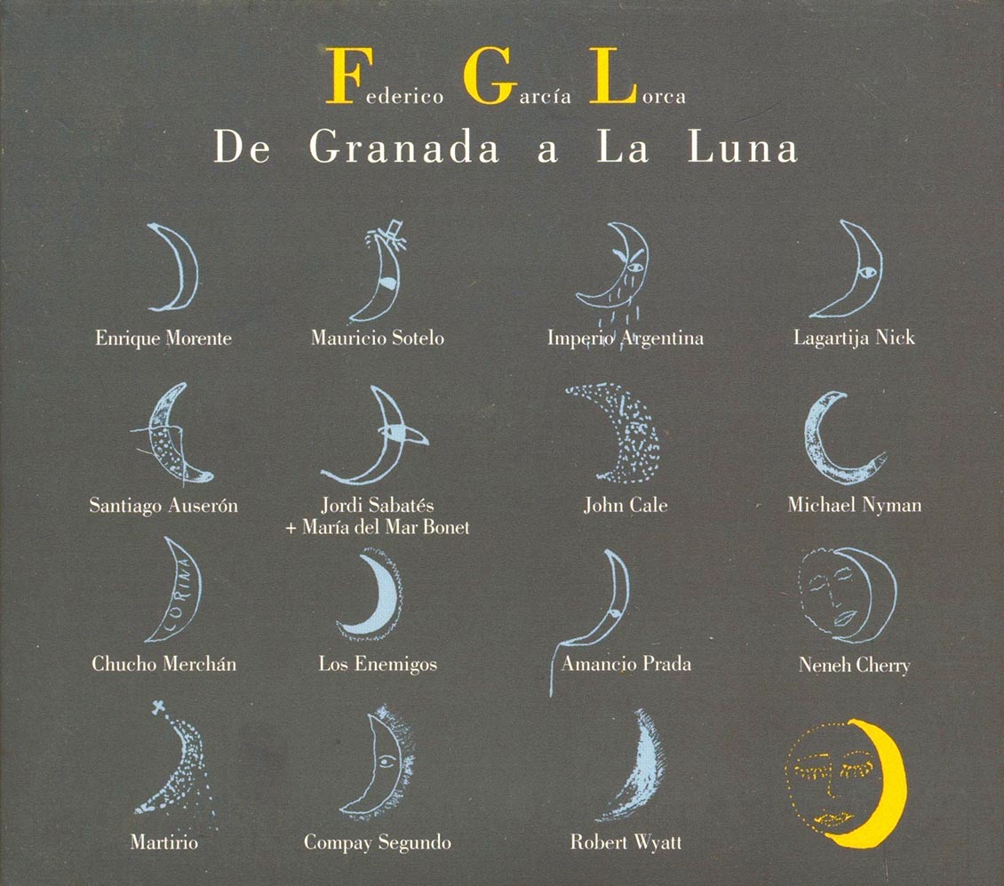 John Cale, Santiago Auseron, Enrique Morente, Amancio Prada, Etc. - Federico Garcia Lorca: De Granada A La Luna (20 tracks) (2xCD) (incl. large booklet) (deluxe 3-fold digipak) Music CD