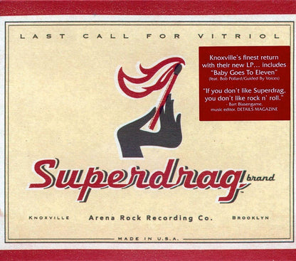 Superdrag - Last Call For Vitriol Music CD