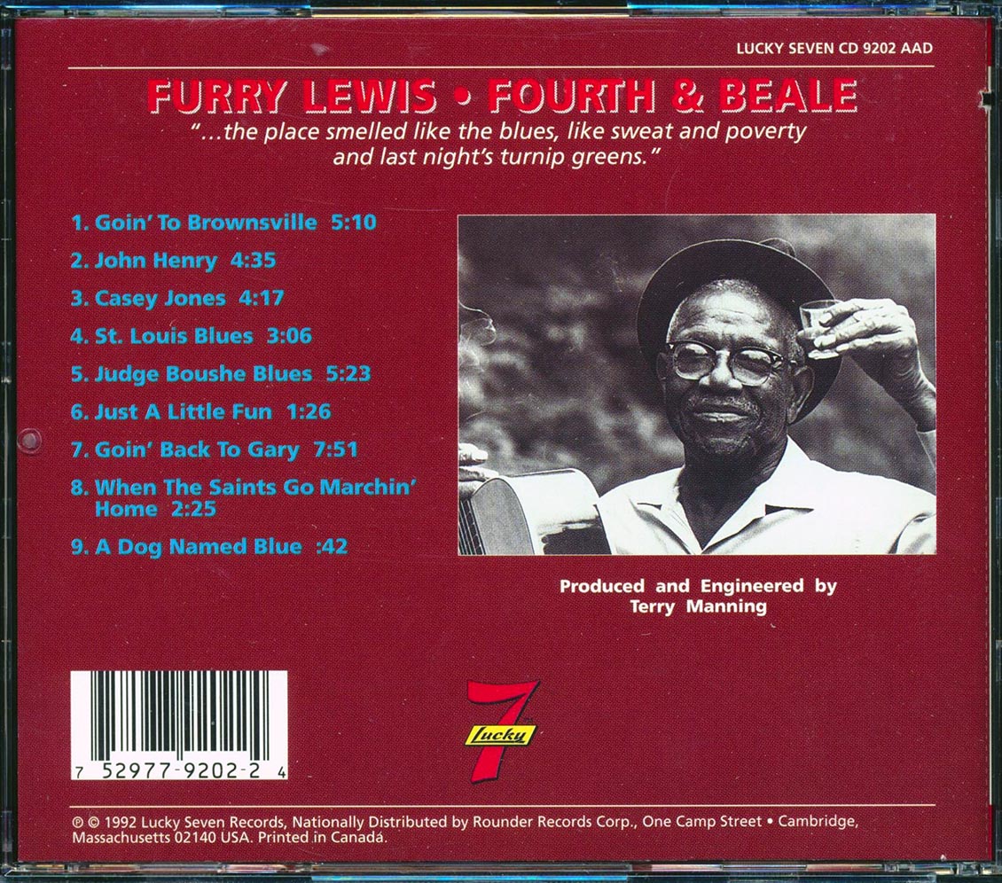 Furry Lewis - Fourth & Beale (marked/ltd stock) Music CD
