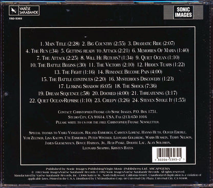 Christopher Franke - New Music For Films Volume 1 (marked/ltd stock) Music CD