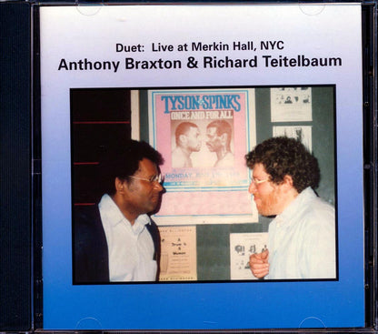 Anthony Braxton, Richard Teitelbaum - Duet: Live At Merkin Hall, NYC Music CD