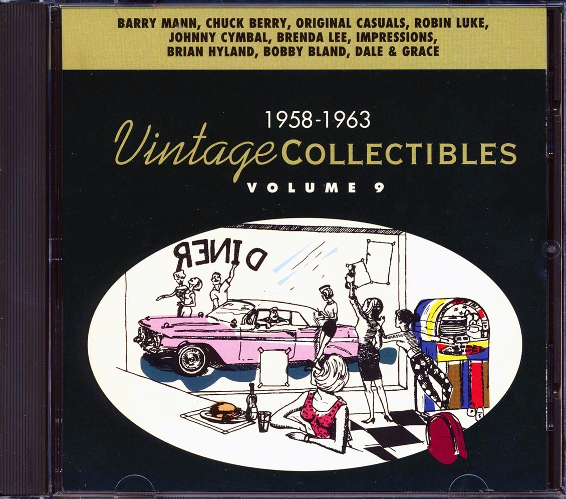Chuck Berry Brenda Lee Barry Mann Etc Vintage Collectibles Volume 9 1958 1963 Music CD