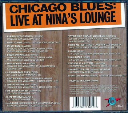 JB Lenoir Sunnyland Slim & Friends Live In '63 remastered Music CD