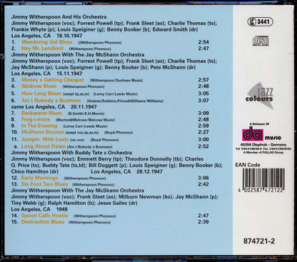 Jimmy Witherspoon - Nobody's Business Music CD